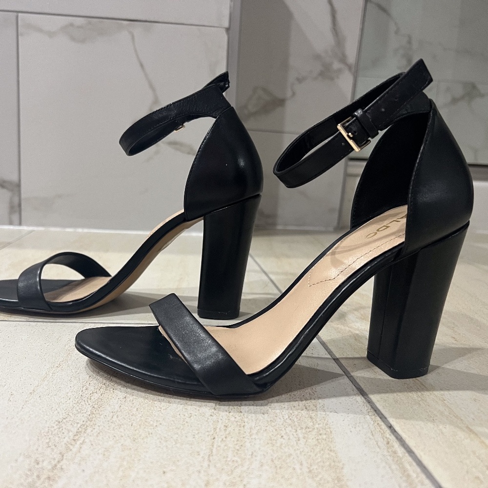 Aldo Block Heel Lussa Women size 7.5